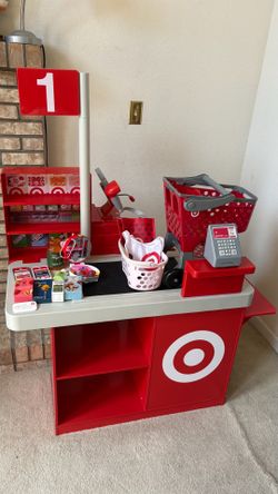 Target check-lane & cart with other goods