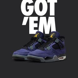 Jordan 4 Laker 