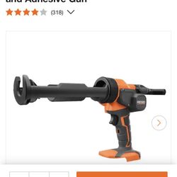 Rigid 18V Cordless 10 oz. Caulk Gun and Adhesive Gun