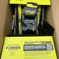 Lawnmower Rioby De Battery 