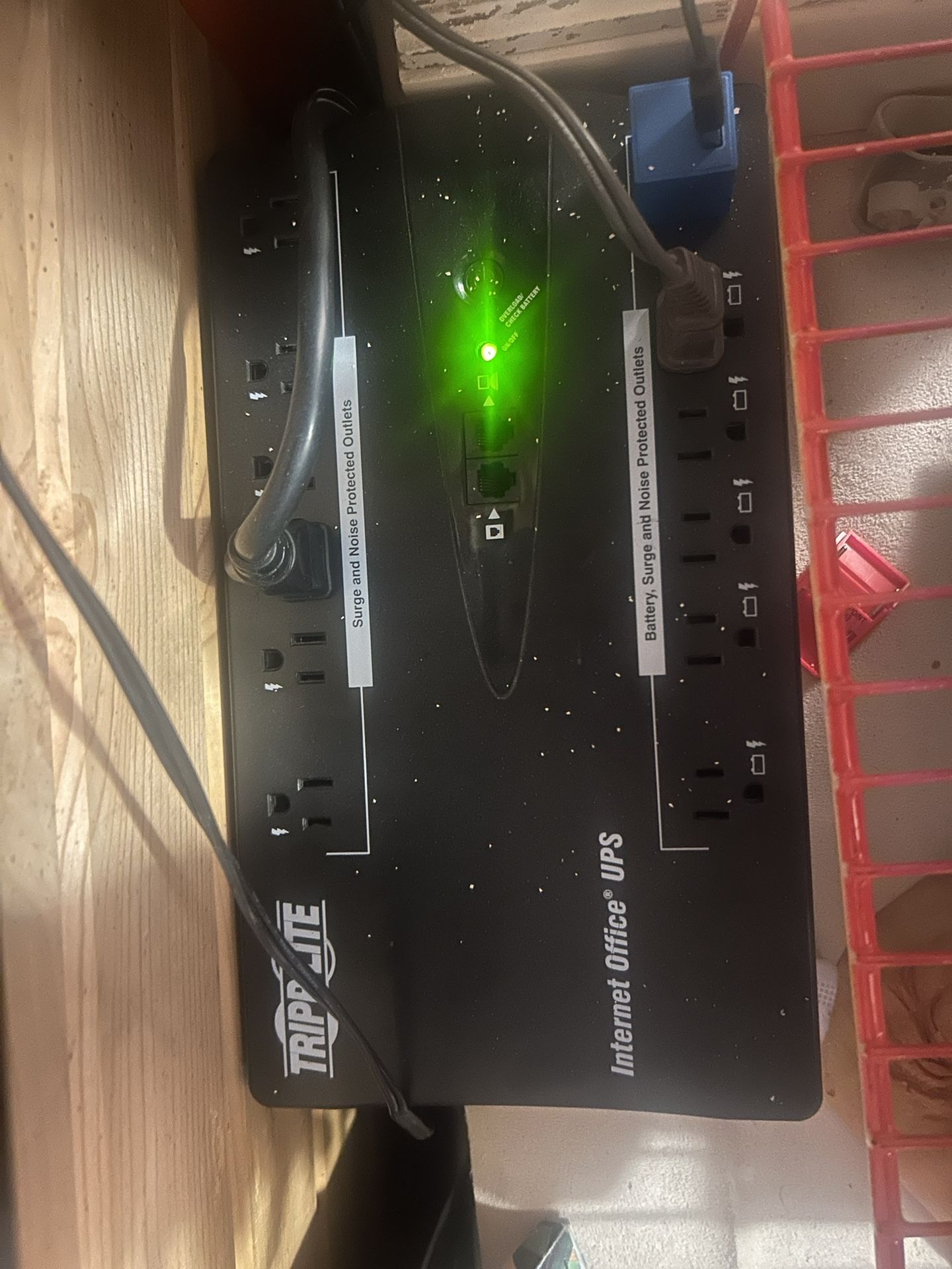 Battery Backup Power Strip
