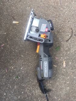 Rockwell versacut mini circular saw with laserguide 4.0 amp