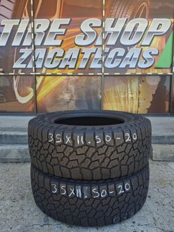 PAIR OF 35×11.50-20. FALKEN WILDPEAK A/T