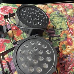 Eight Par 64 DMX Stage Lightning With Controller