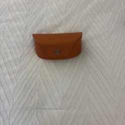 Tory Burch TY6090 square sunglasses in a shiny transparent light blue color with brown lenses