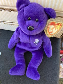 Rare Princess Diana TY Beanie Baby With Error