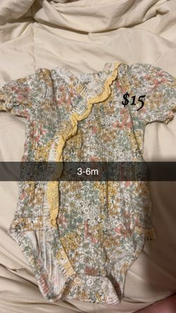 Floral Baby Girl Outfit
