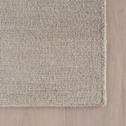 Nate Berkus x Rugs USA - Hollis Solid Wool Cozy Area Rug, 7' 6" x 9' 6", Ivory