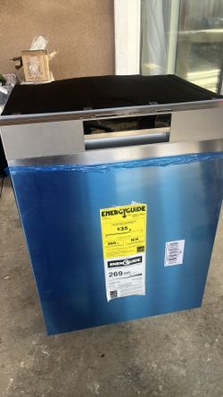 Breda 24 inch dish washer new with manual and detergent