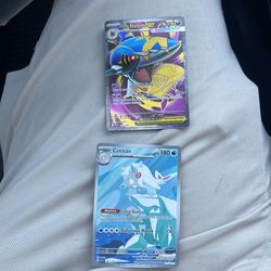 2 mint pokemon cards 8$