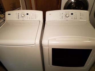 Washer and dryer