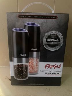 Parini Gravity Activated Spice Mill Set