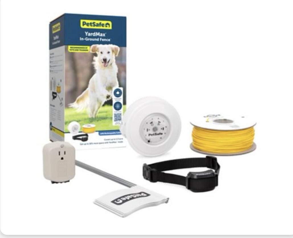 Pet Safe Yard Max Rechargeable In Ground Pet Fence