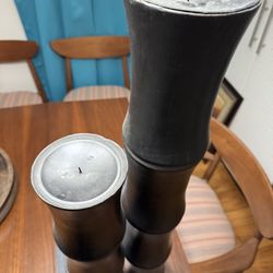 Bamboo Style Candle Holders