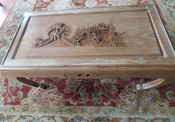 Coffee Table & Chest 2 piece set