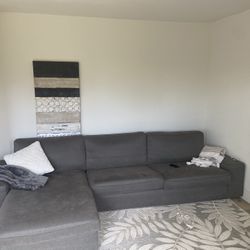 Ikea kivik sectional 125x64 left Or right facing reversible excellent condition
