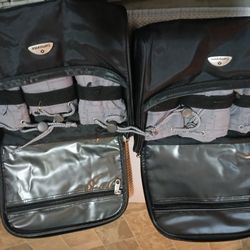 Two Brand New Samsung Night Travel Toiletry Bag With Six Extra Bags For Laundry Shoes Or Whatever You Want To Use Them For Brand New