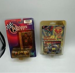 Winner's Circle Jeff Gordon #24 Superman 1999 Monte Carlo Die Cast Car 2 pc lot