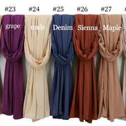 Premium Jersey Hijabs
