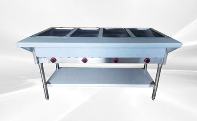 NSF Steam Table 4 Pan Gas Propane Warmer HN-4-NAT-GS