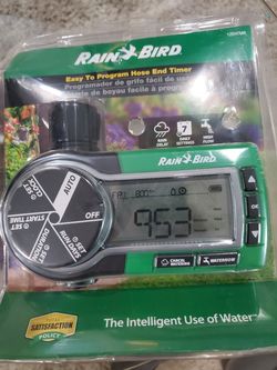 Hose end timer
