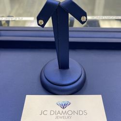 Earrings Gold /Diamonds 0,80 Karat Real Diamonds 