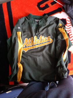 Unisex 2xl Adult Majestic Oakland Athletics Jacket 