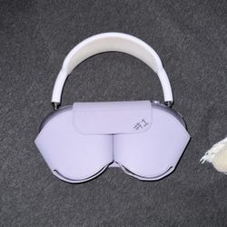 Apple Headphone Purple Good Condition 