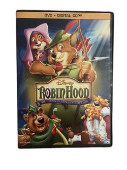 Disney Robin Hood DVD 40th Anniversary Edition + Digital Copy
