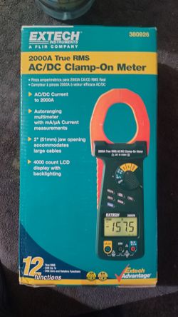 Extech clamp meter