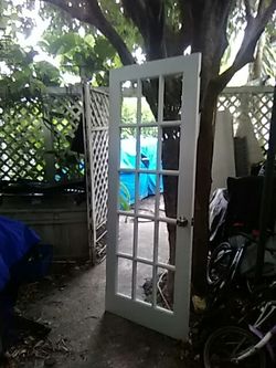 78x30 glass door very good condition