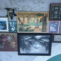 Artwork, Pictures, Paintings. Various  Designs 