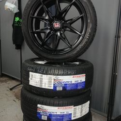 new rims and tires 