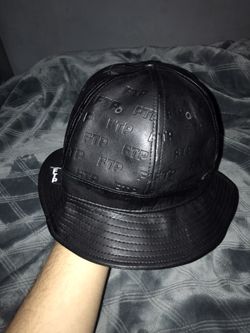 FTP Leather Bucket Hat