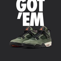 NIKE AIR JORDAN 4 UNDEFEATED 