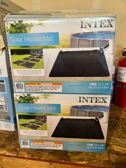 Intex, solar heat mats, Never used