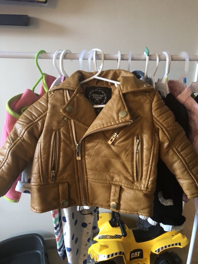 Toddler/Infant authentic Leather jacket 🧥