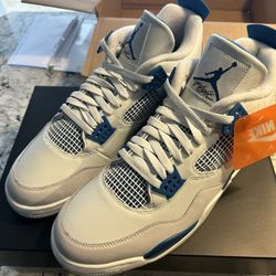 Air Jordan 4 Industrial Blue (military Blue) 2024 Size 14