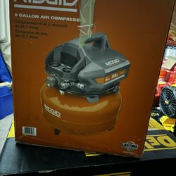 Ridgid 6 Gallon, Portable, Electric Pancake, Air Compressor 150 Psi New