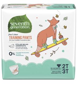 Seventh Generation Free & Clear Potty Training Pants Diapers