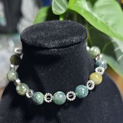 Green Pearl Beads