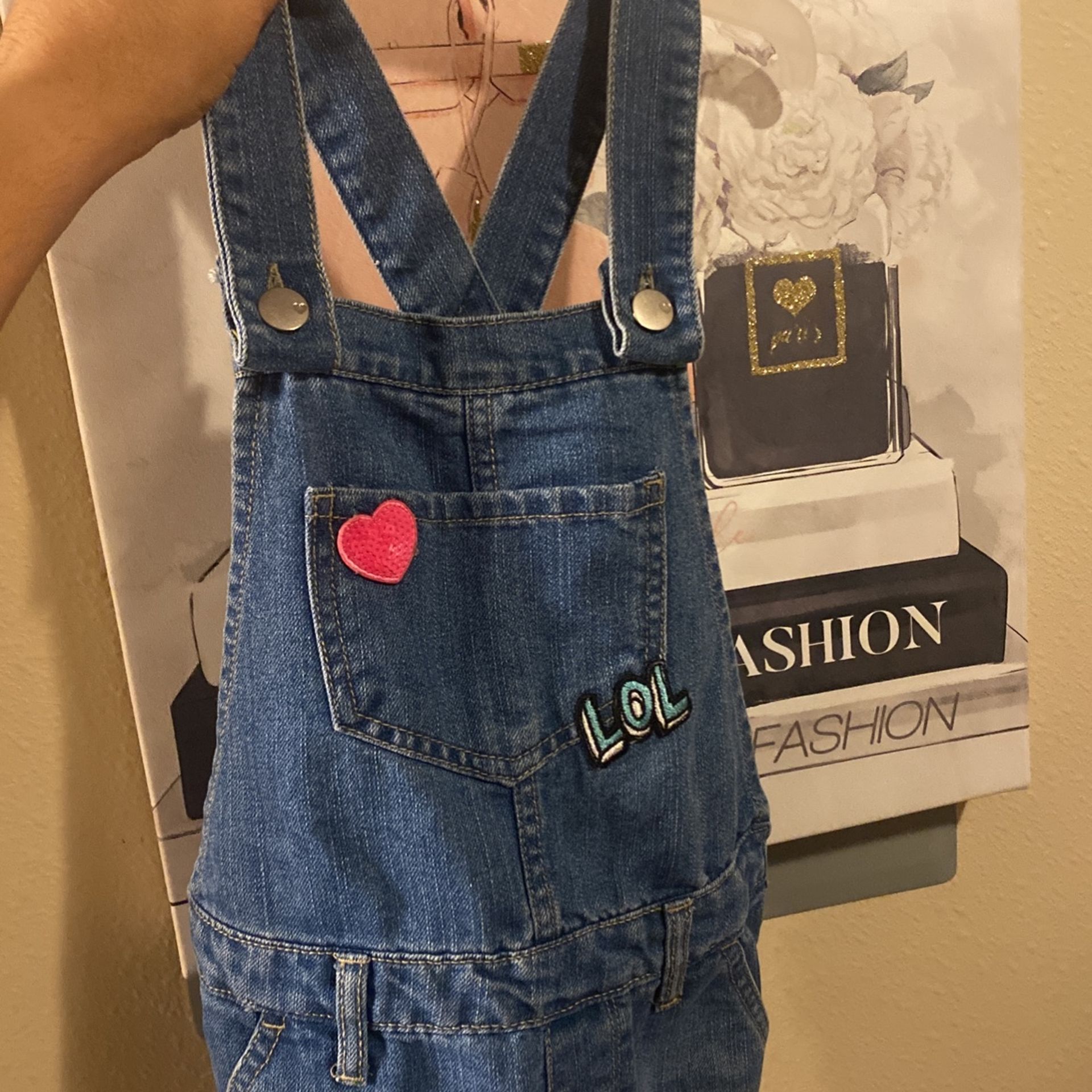 Girls Pants Overalls 