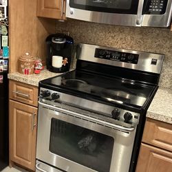 Frigidaire Stove Oven and Maytag Dryer