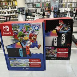 Nintendo Switch OLED Mario Bundle! Finance For $50 Down Payment!!