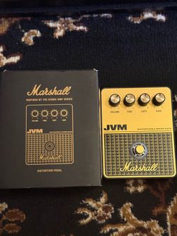 Marshall jvm distortion pedal