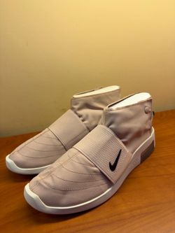 Nike Air Fear of God Moc Particle Beige Black Sail size 10