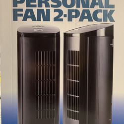 Cascade Set Of Two Personal Fans