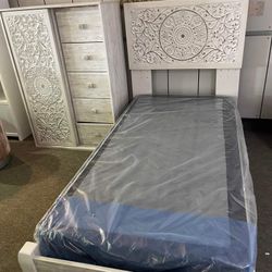 Ashley Whitewash Bedroom Set 