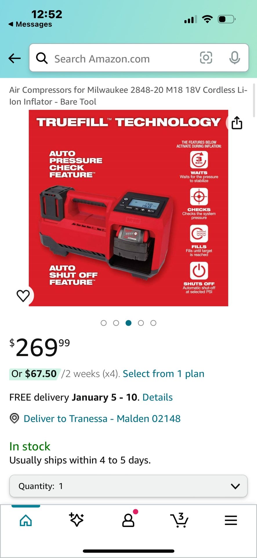 Milwaukee Air Compressor
