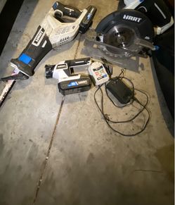 Hart Reciprocating and Circular Saw Set